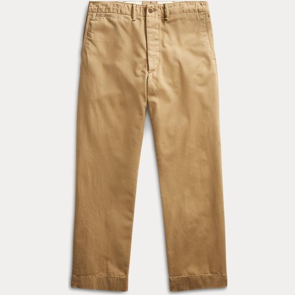 pantaloni chino Rrl marrone