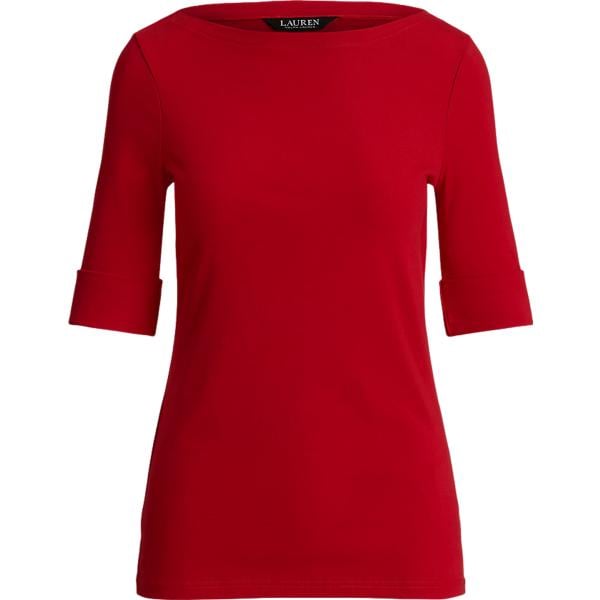 t-shirt Lauren rosso