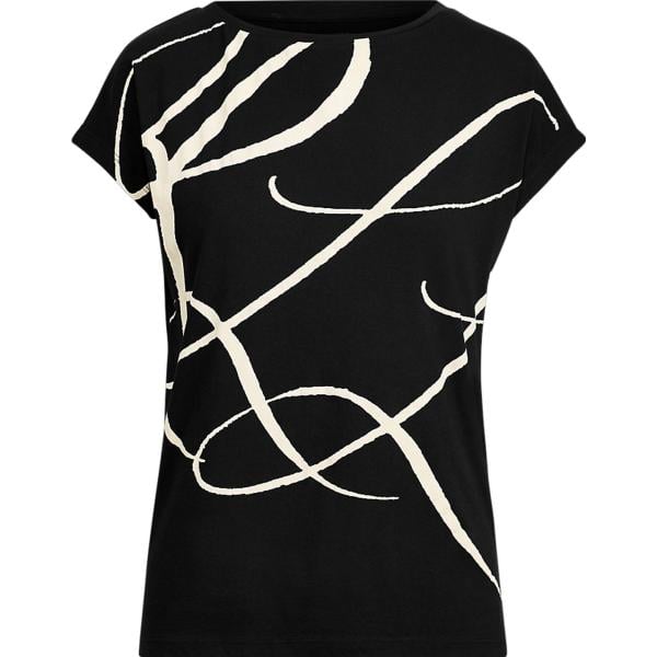 maglieria Lauren nero con stampe
