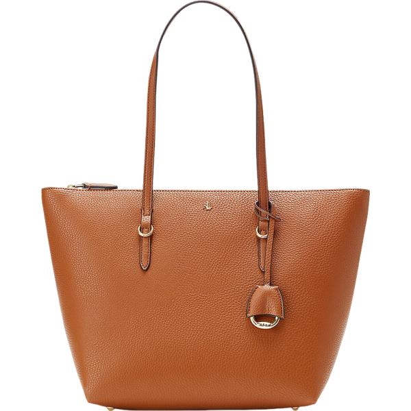 borse tote Lauren marrone