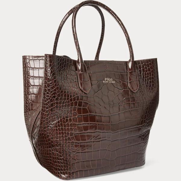 borse tote Polo Ralph Lauren marrone