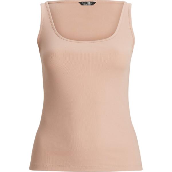 canottiere Lauren Curve marrone