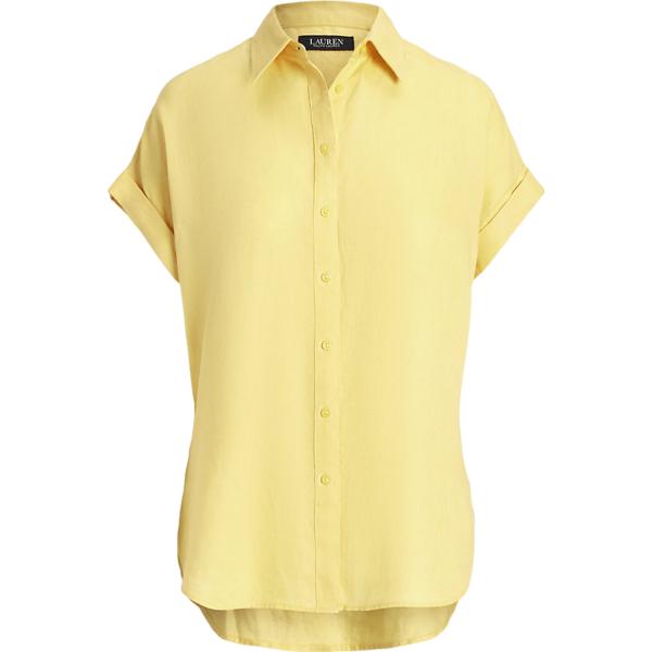 camicie a manica corta Lauren giallo