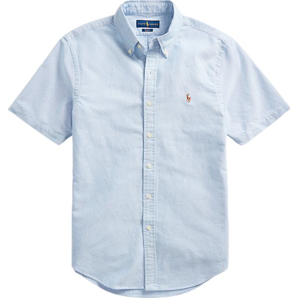 camicie a manica corta Polo Ralph Lauren grigio