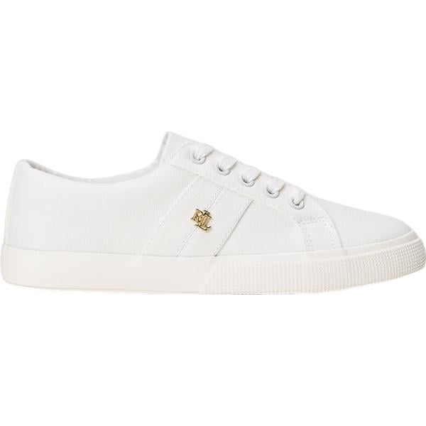 scarpe sportive Lauren bianco a righe