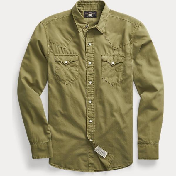 camicie Rrl verde