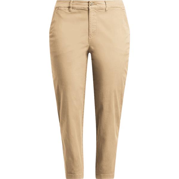pantaloni chino Lauren Curve marrone