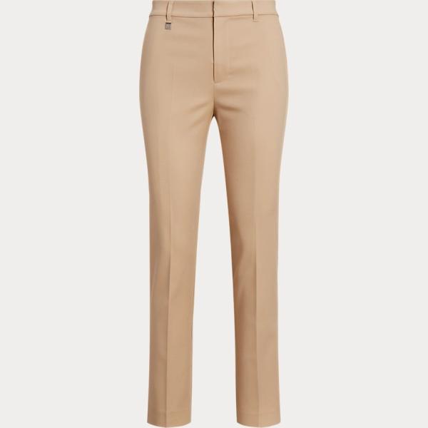 pantaloni Lauren marrone