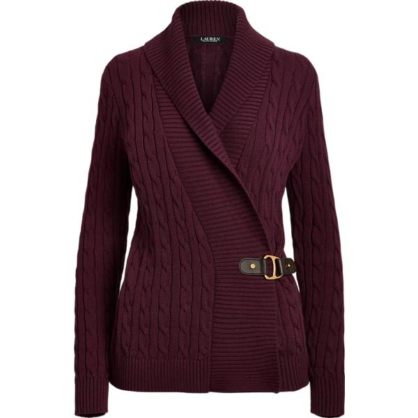 maglieria Lauren Petite marrone