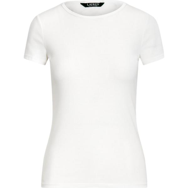 t-shirt Lauren bianco