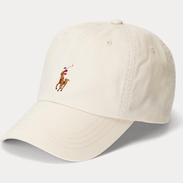 cappelli con visiera Polo Ralph Lauren bianco