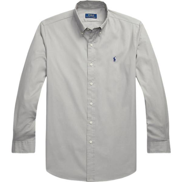 camicie Polo Ralph Lauren grigio