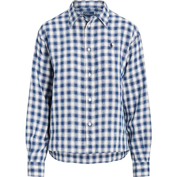 camicie Polo Ralph Lauren grigio a righe