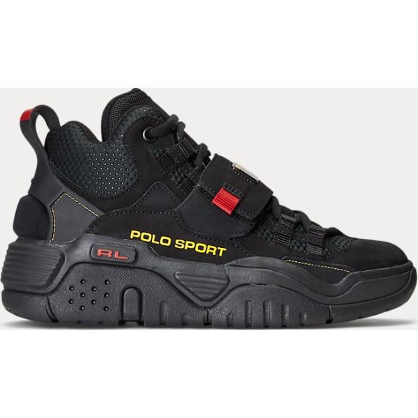 sneakers alte Polo Ralph Lauren nero