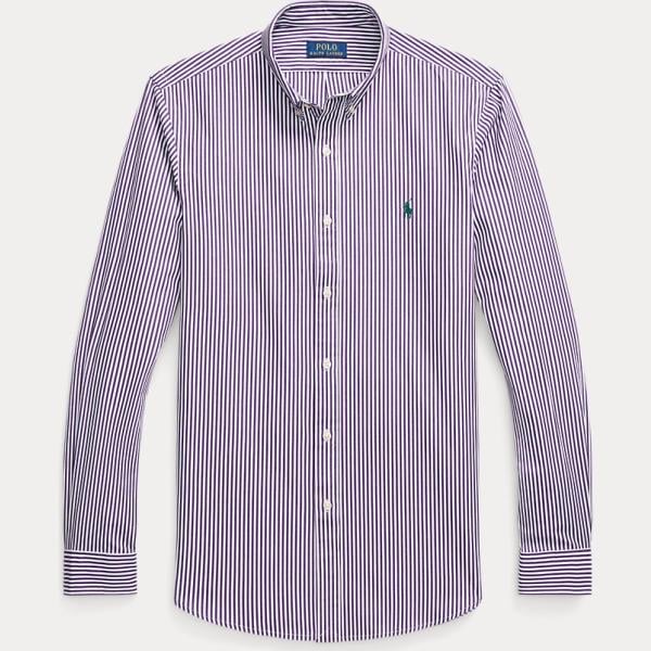 camicie Polo Ralph Lauren viola a righe
