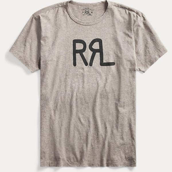 t-shirt Rrl grigio