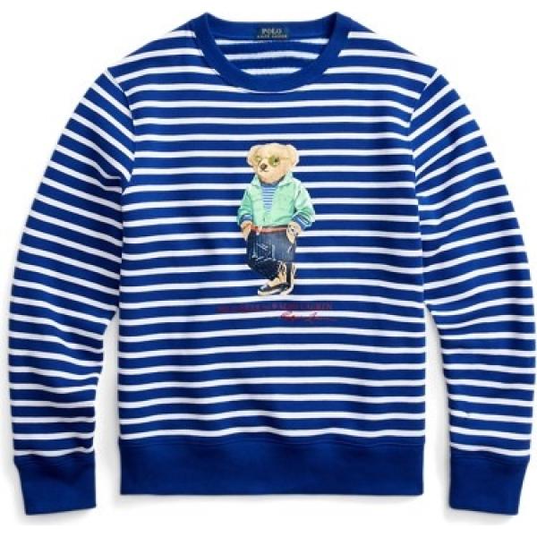 felpe Polo Ralph Lauren blu a righe