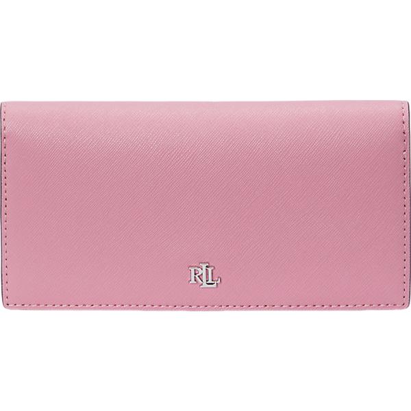 portafogli Lauren rosa