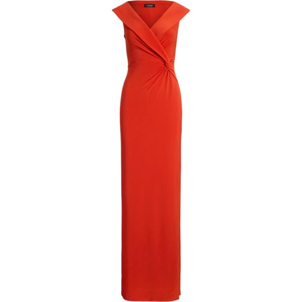 vestiti lunghi Lauren rosso