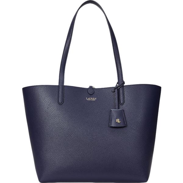 borse tote Lauren blu con stampe