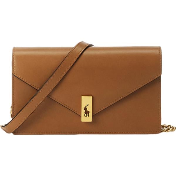 clutch Polo Ralph Lauren marrone