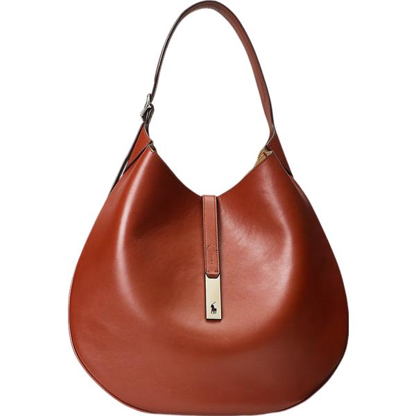 borse a spalla Polo Ralph Lauren rosso