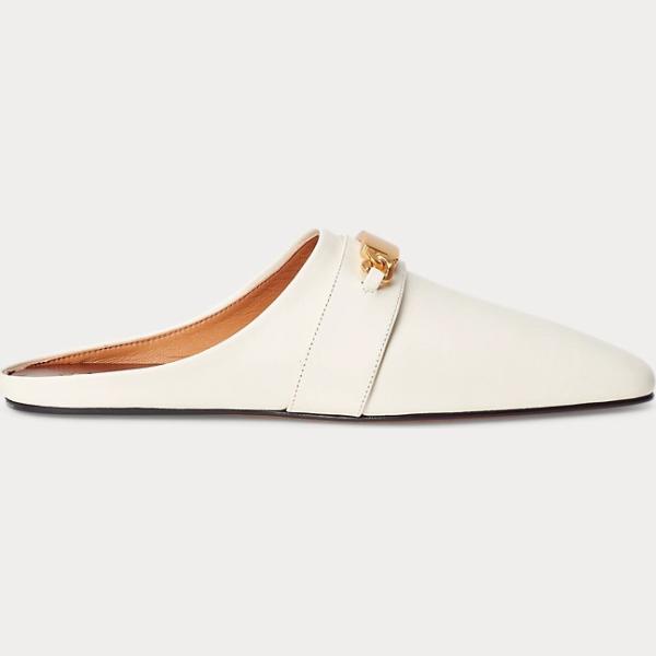 sabot Polo Ralph Lauren bianco