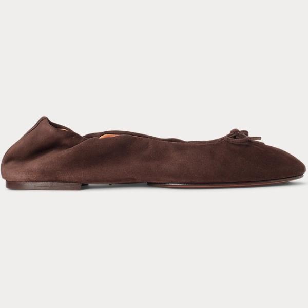 ballerine Polo Ralph Lauren marrone