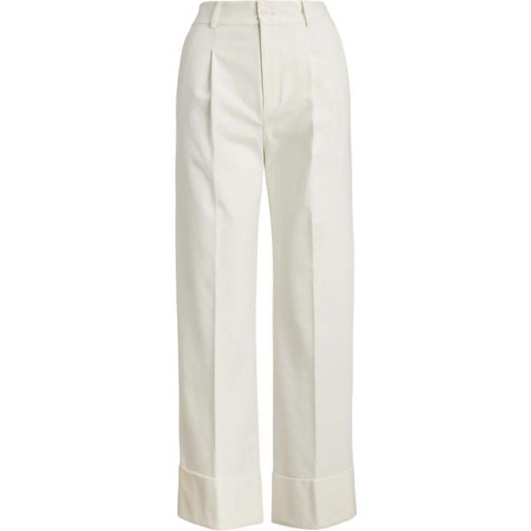 pantaloni Lauren bianco