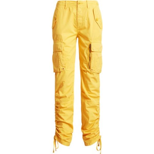 pantaloni cargo Lauren Ralph Lauren giallo