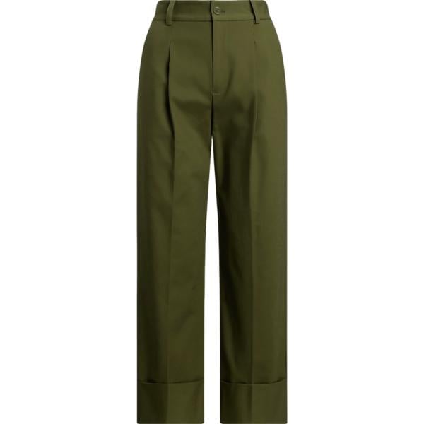 pantaloni Lauren Petite verde