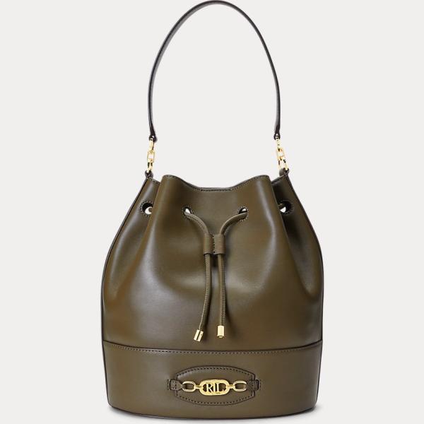 borse a secchiello Lauren verde