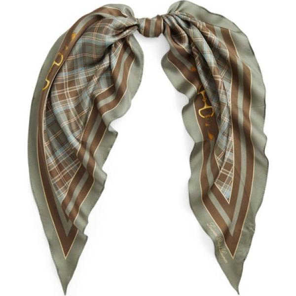 sciarpe Lauren Ralph Lauren verde scozzese