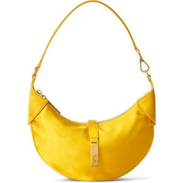 borse a spalla Polo Ralph Lauren giallo