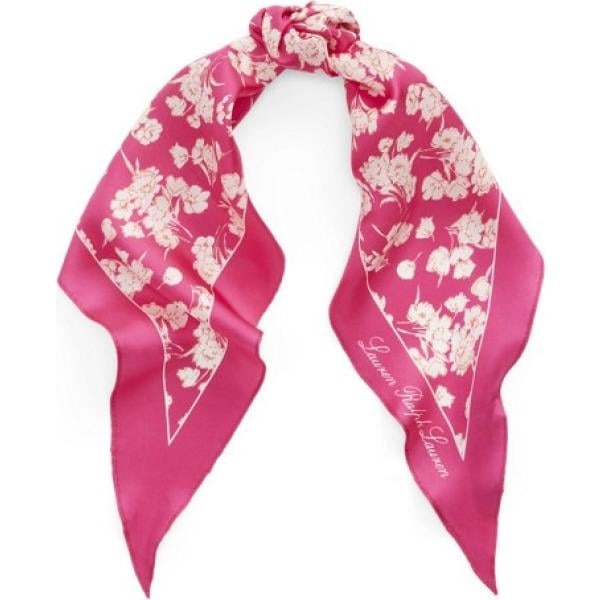 sciarpe Lauren Ralph Lauren rosa a fiori
