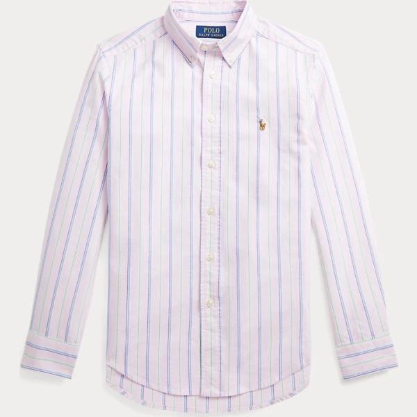 camicie Ralph Lauren grigio a righe
