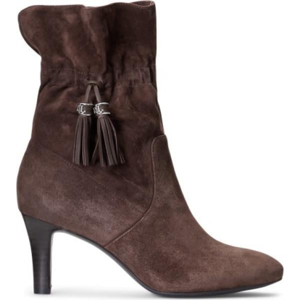 stivaletti Lauren Ralph Lauren marrone