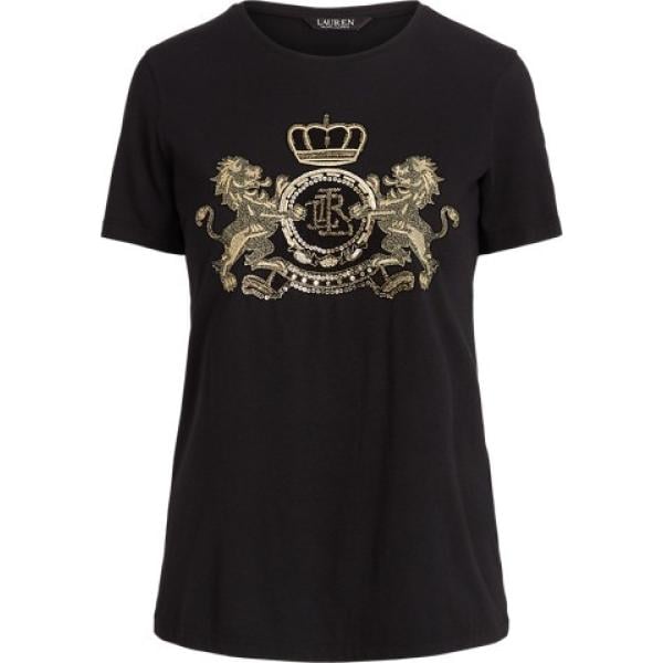 t-shirt Lauren Ralph Lauren nero