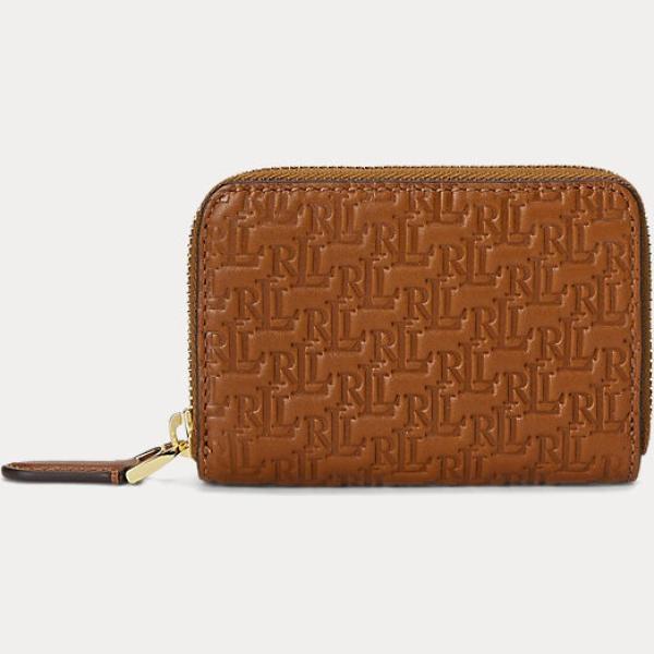 portafogli Lauren marrone