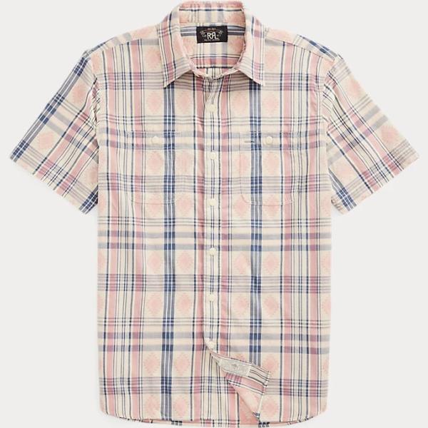 camicie Rrl viola scozzese