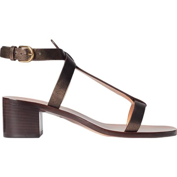sandali col tacco Collection marrone