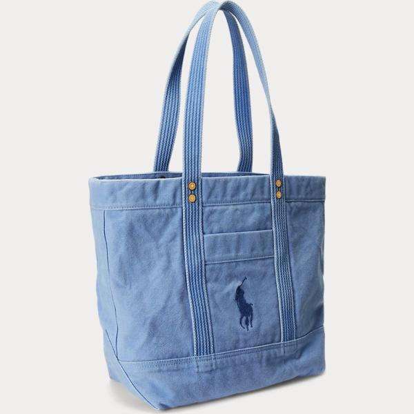 borse tote Polo Ralph Lauren blu