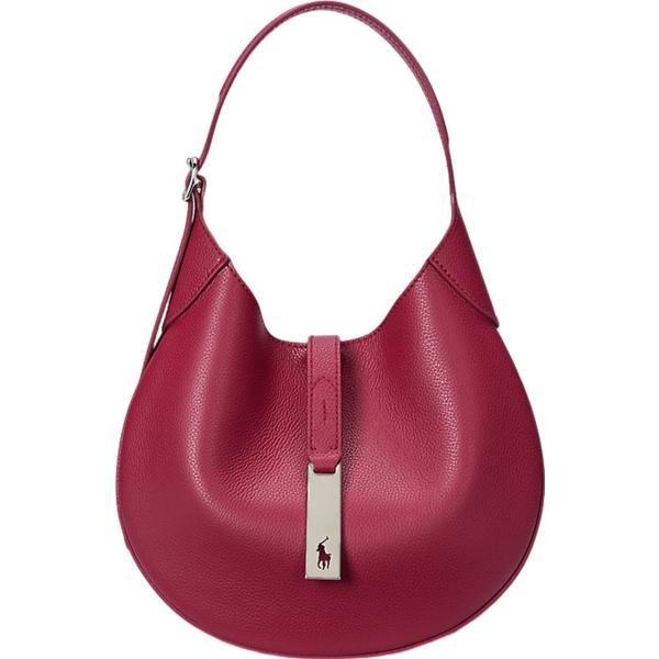 borse a spalla Polo Ralph Lauren rosso