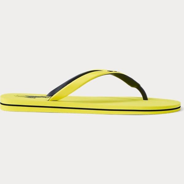 sandali Polo Ralph Lauren giallo