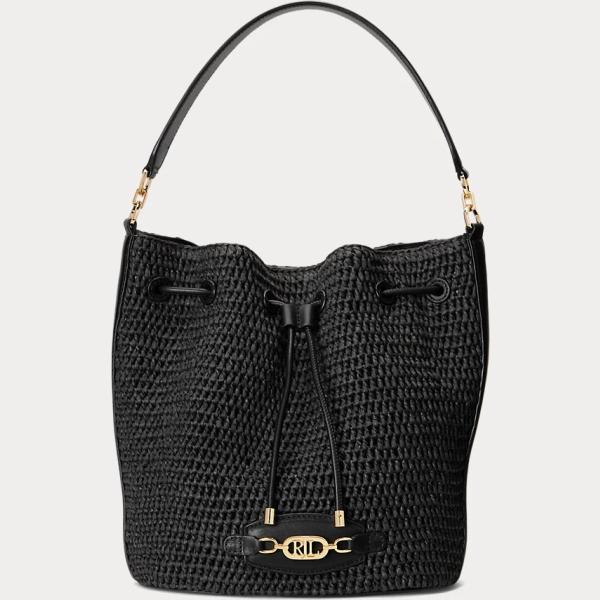 borse a secchiello Lauren nero