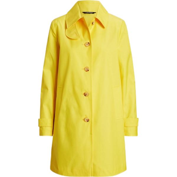 trench Lauren giallo