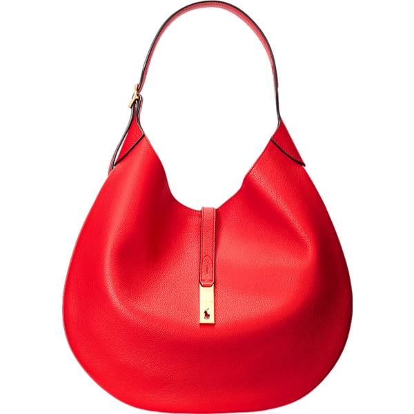 borse a spalla Polo Ralph Lauren rosso