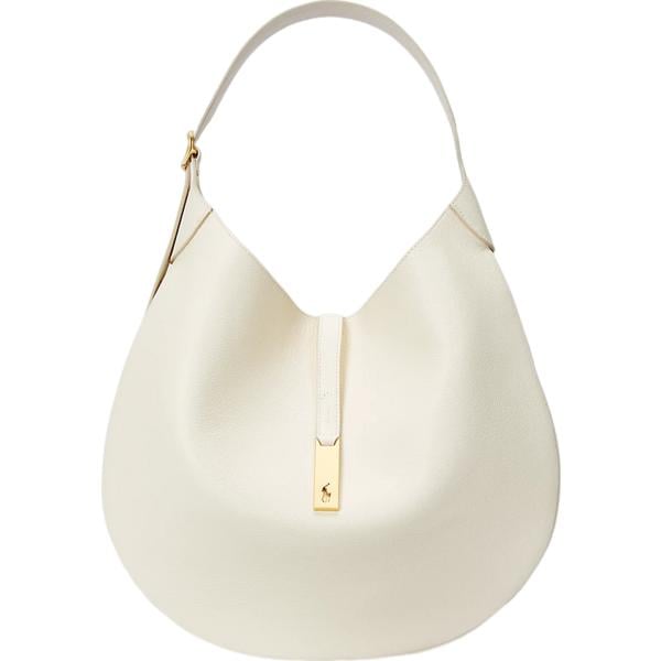 borse a spalla Polo Ralph Lauren bianco