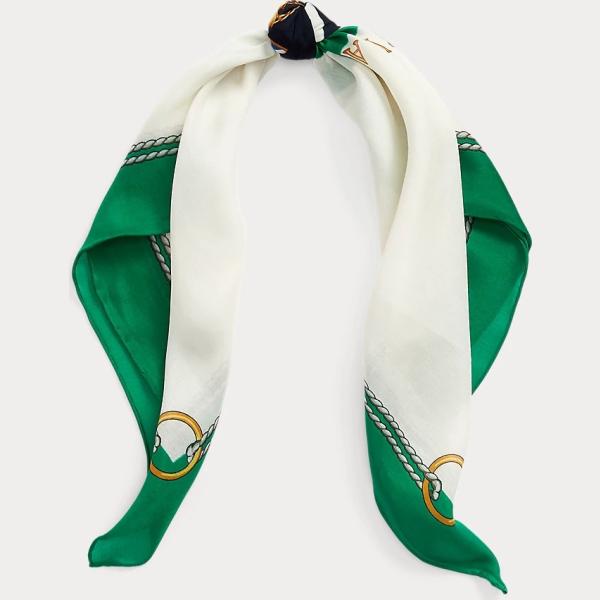 foulard Lauren bianco