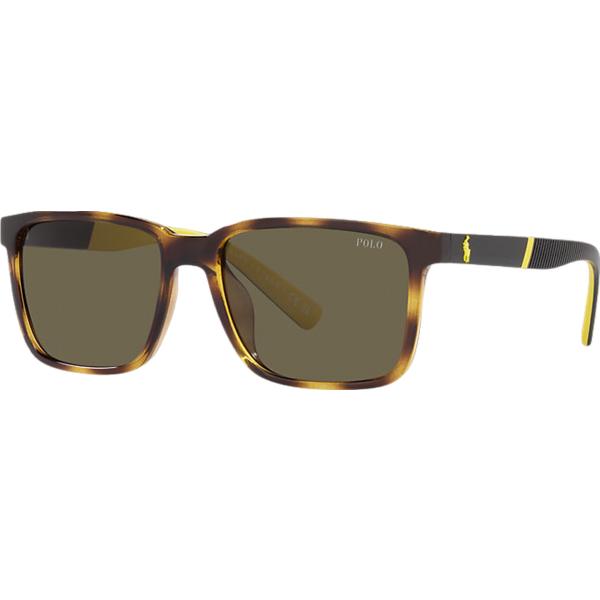 occhiali da sole Polo Ralph Lauren marrone